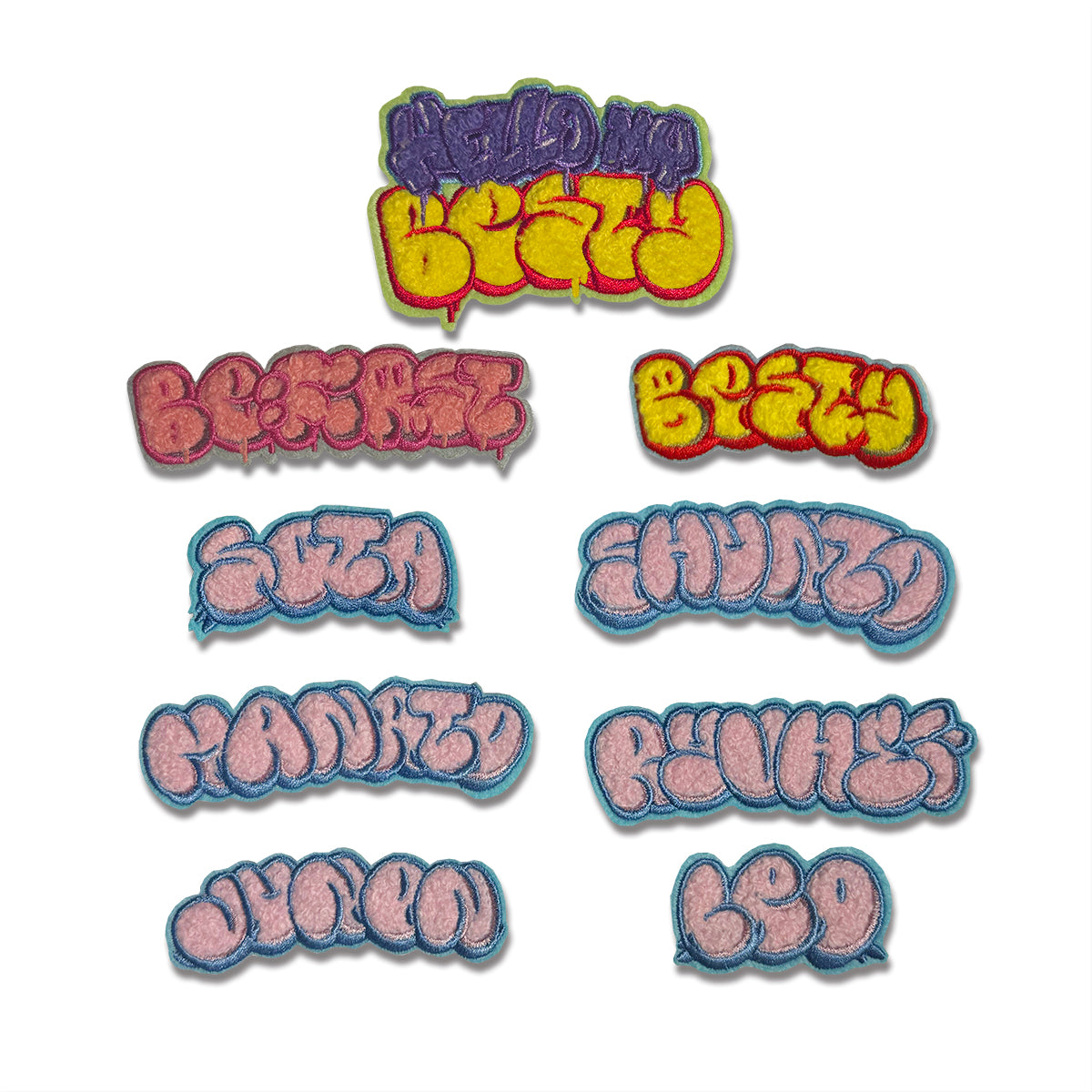 BE:FIRST モコモコ刺繍ステッカー 全種類９枚 BE:FIRST モコモコ刺繍ステッカー 全種類9枚 BE FIRST モコモコ刺繍