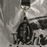 [Keinginan pada Bintang] Gantungan Kunci Suvenir (Hitam)