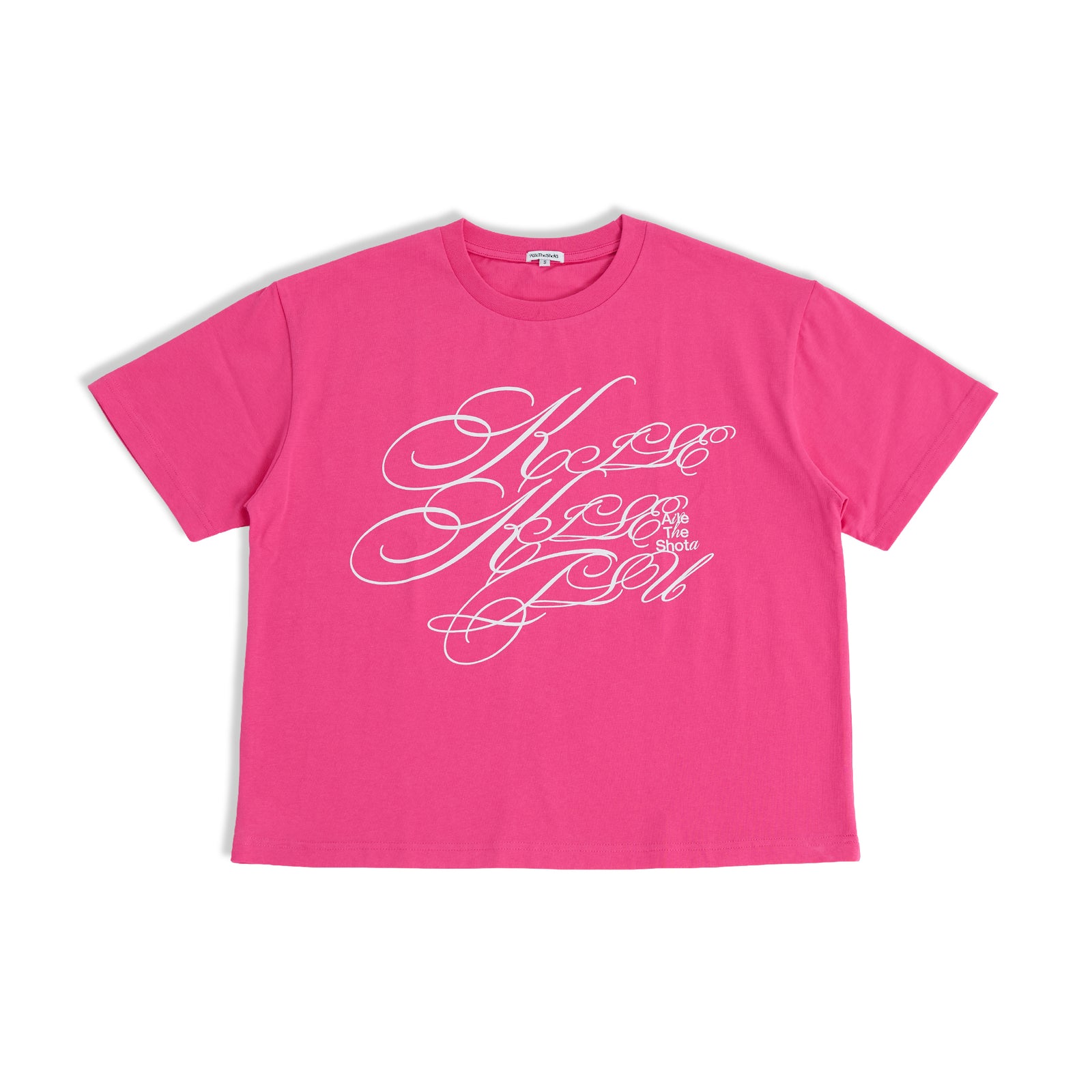 キセキセツ“ Over Tshirts PINK【2026年3月中旬から順次発送予定】 – BMSG