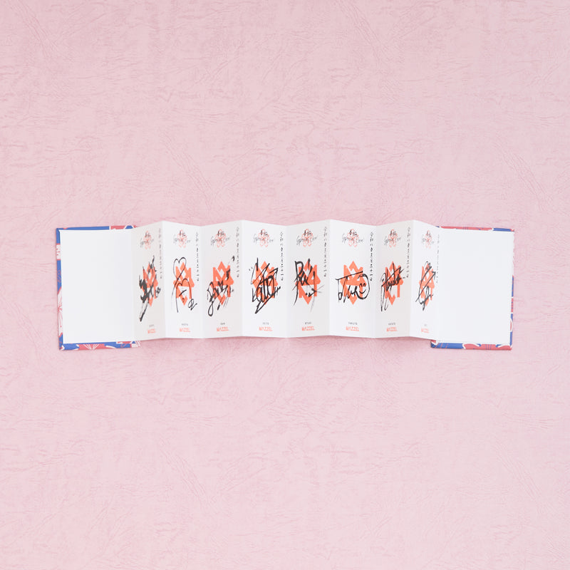 MAZZEL Parade、サインブック MAZZEL SPRING2026 サインブック – BMSG