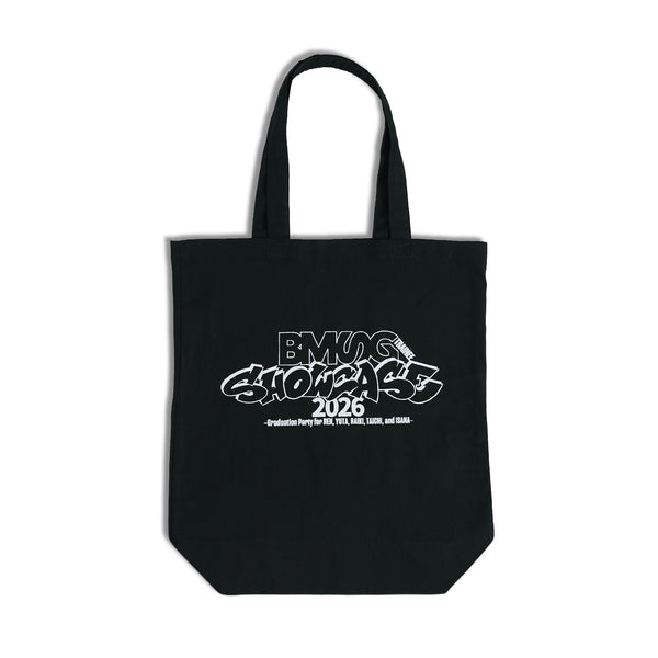 BMSG ロゴ トートバッグ 黒 BMSG TRAINEE SHOWCASE 2026] テイクアウトバッグ
