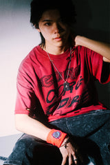 T-Shirt "PERFECTLY DEFECTiVE" MERAH