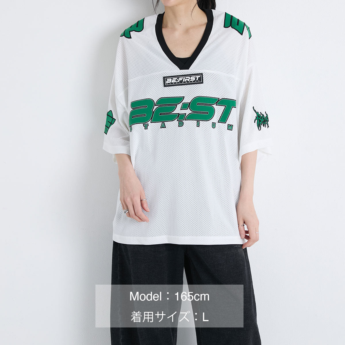 We are the “BE:ST” メッシュゲームシャツ – BMSG
