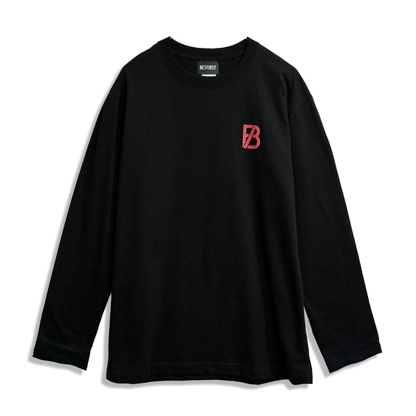 BE:FIRST Long Sleeve T-shirt BLACK
