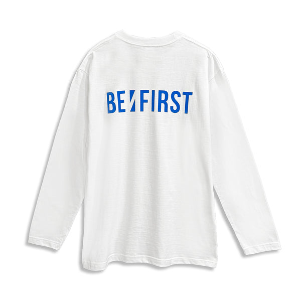 BE:FIRST ロングスリーブTシャツ WHITE【4/8〜13発送予定】