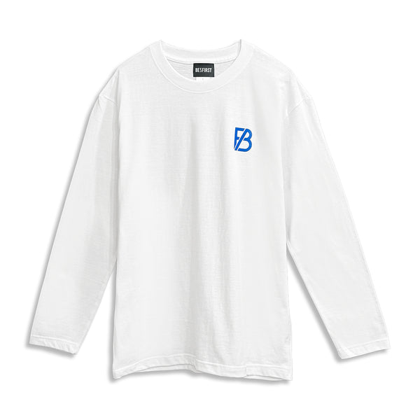 BE:FIRST Long Sleeve T-Shirt WHITE