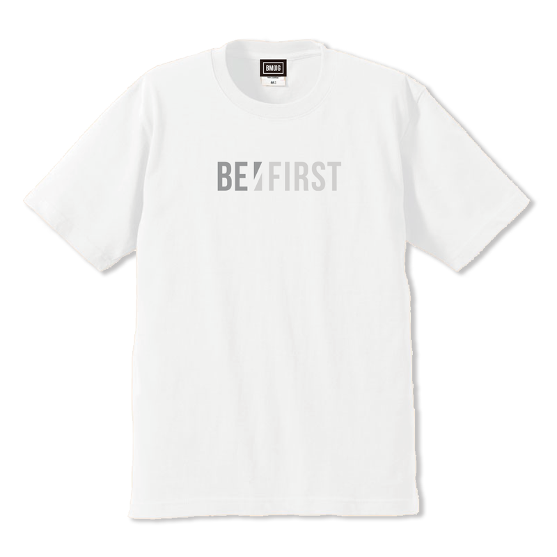 BE:FIRST color logo T-shirt white 