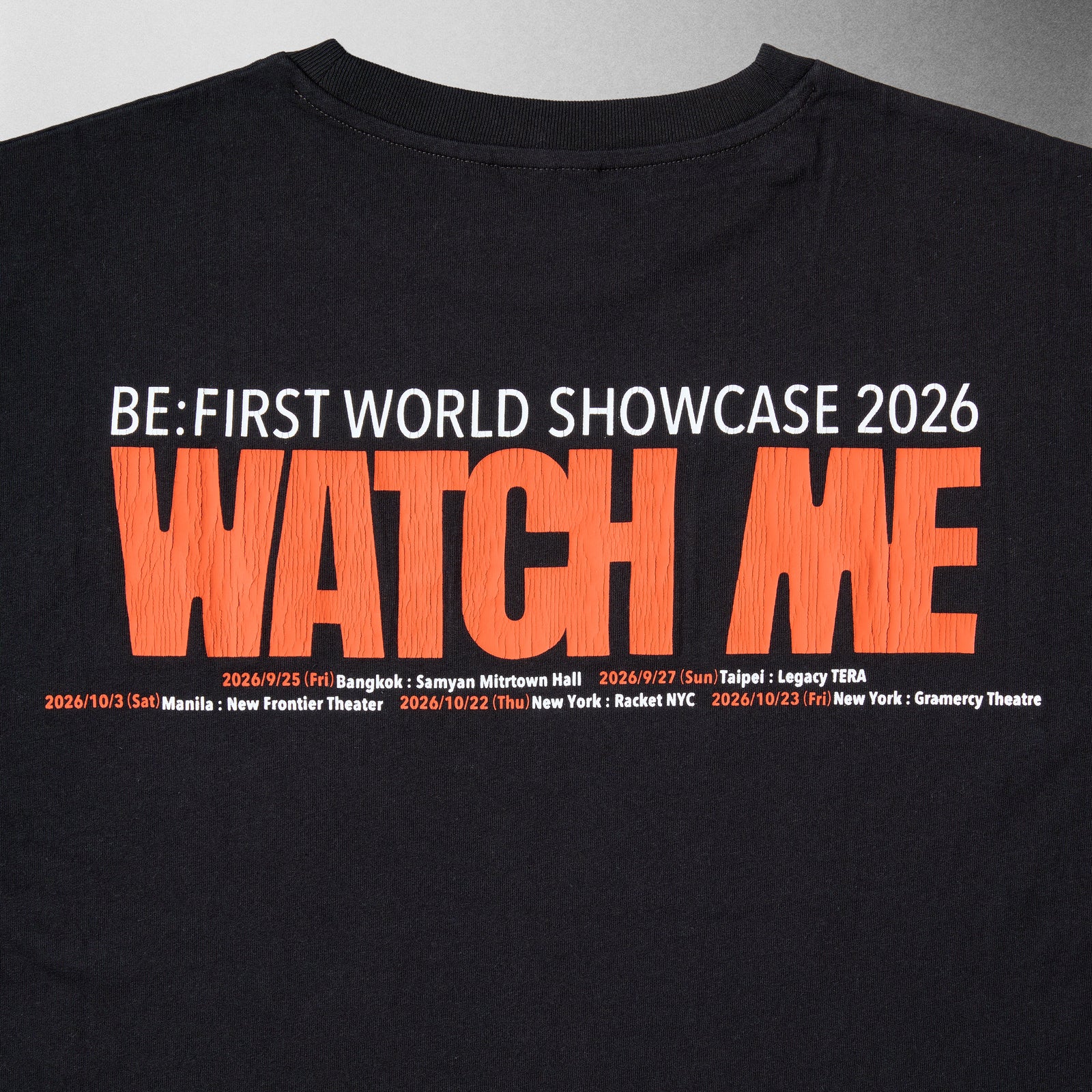 BE:FIRST WORLD SHOWCASE 2026 T-Shirts – BMSG