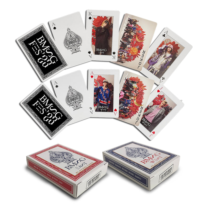 BMSG FES'23 playing cards