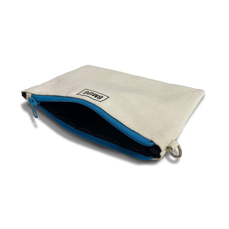 BMSG logo flat pouch (aqua)