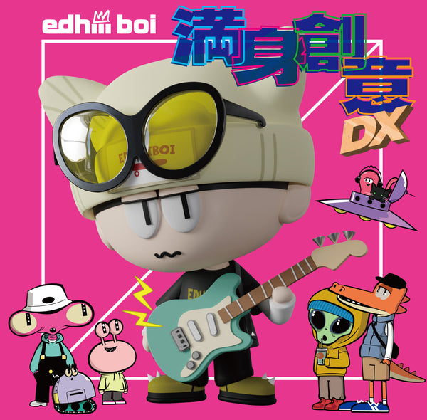 edhiii boi / 2nd album "Manshin Soui DX" first edition CD+BD
