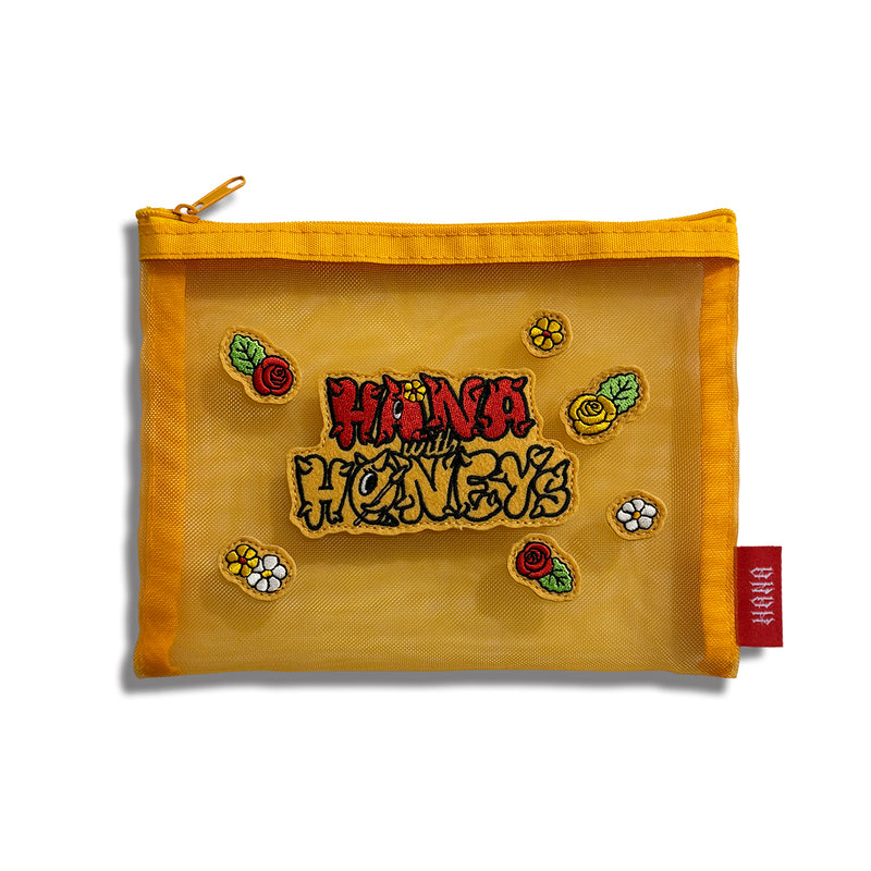 "HANA with HONEYs" メッシュポーチ【10月中旬より発送予定】