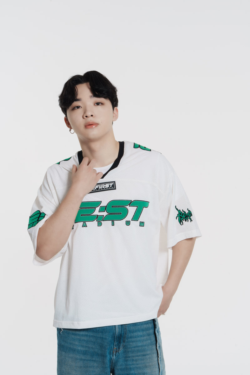 We are the “BE:ST” メッシュゲームシャツ – BMSG