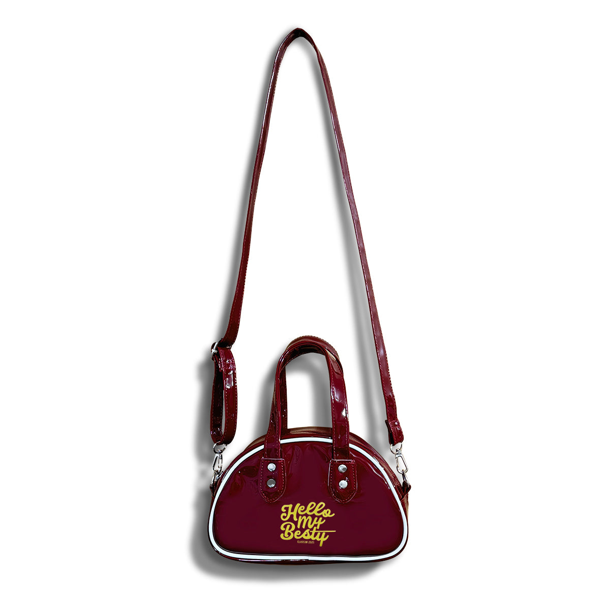 【完売品】 afb エナメルボストンバッグ HelloMy_BESTY_vol.