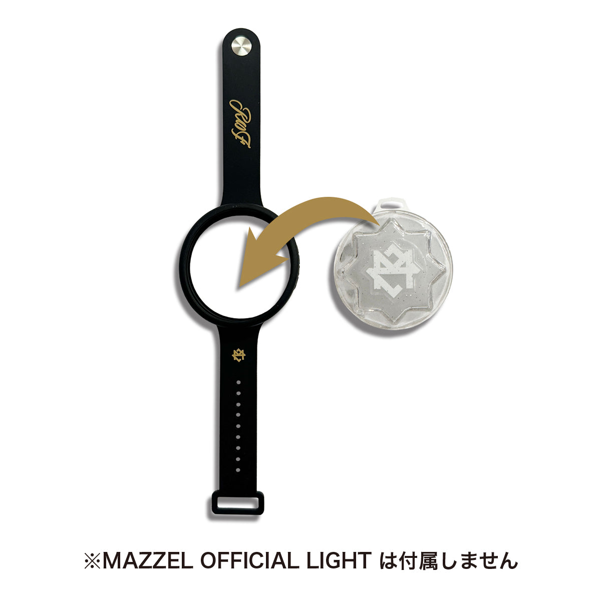 mazzel official lite band 新品 MAZZEL OFFICIAL LIGHT CUSTOM BAND【8月中旬発送予定】 – BMSG