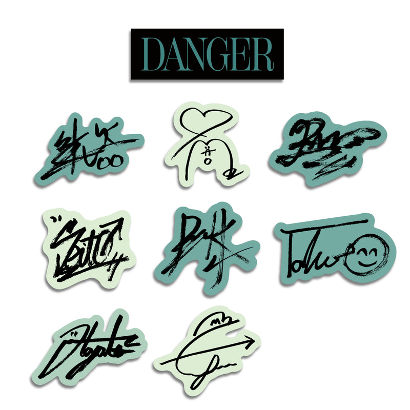 MAZZEL “DANGER" ステッカーセット【8月中旬発送予定】
