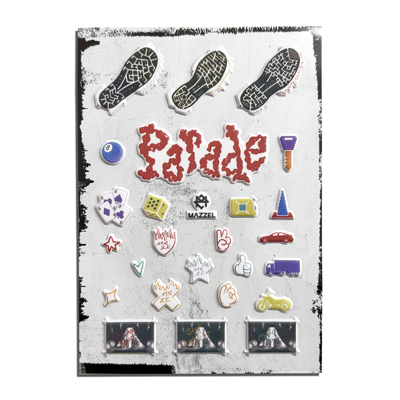 MAZZEL "Parade" ぷくぷくシール