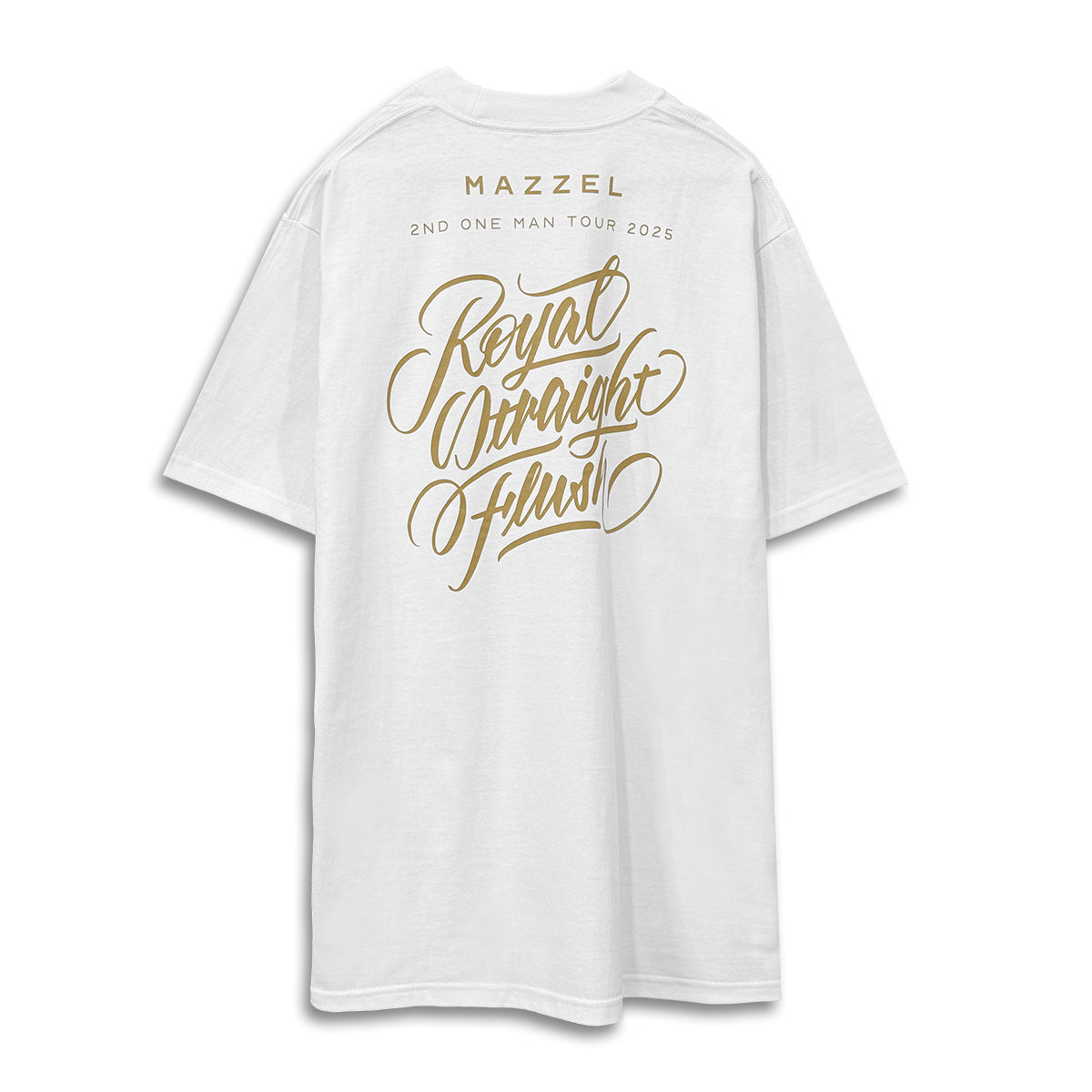 MAZZEL  straight FlashツアーTシャツ FC限定版 MAZZEL “Royal Straight Flush