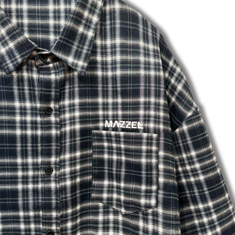 MAZZEL “Royal Straight Flush" チェックシャツ【8月中旬発送予定】