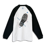 MAZZEL "Parade" Raglan Long Sleeve T-shirt