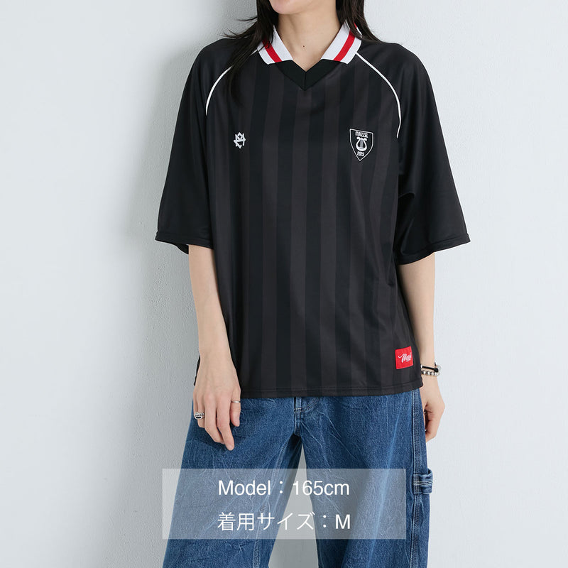 MAZZEL サッカーシャツ Mサイズ(２枚) KAIRYUデザイン Shall we hit the Banquet?] MAZZELサッカーシャツ【2026年7月上旬より