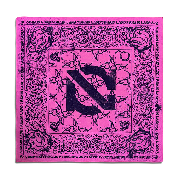 COREwithOUTER Bandana “BRAIN LAND“ 