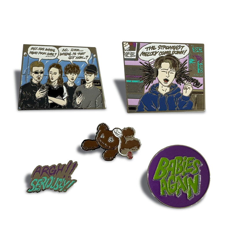 “BABiES AGAiN” Secret Pins【10月10日から順次発送予定】