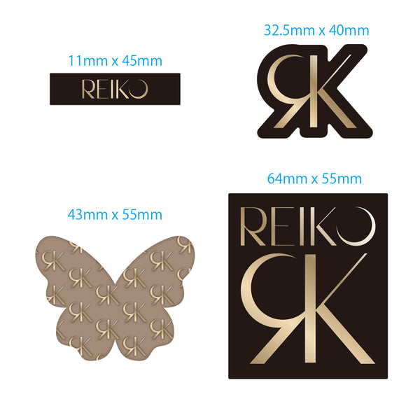 REIKO Logo Stickers