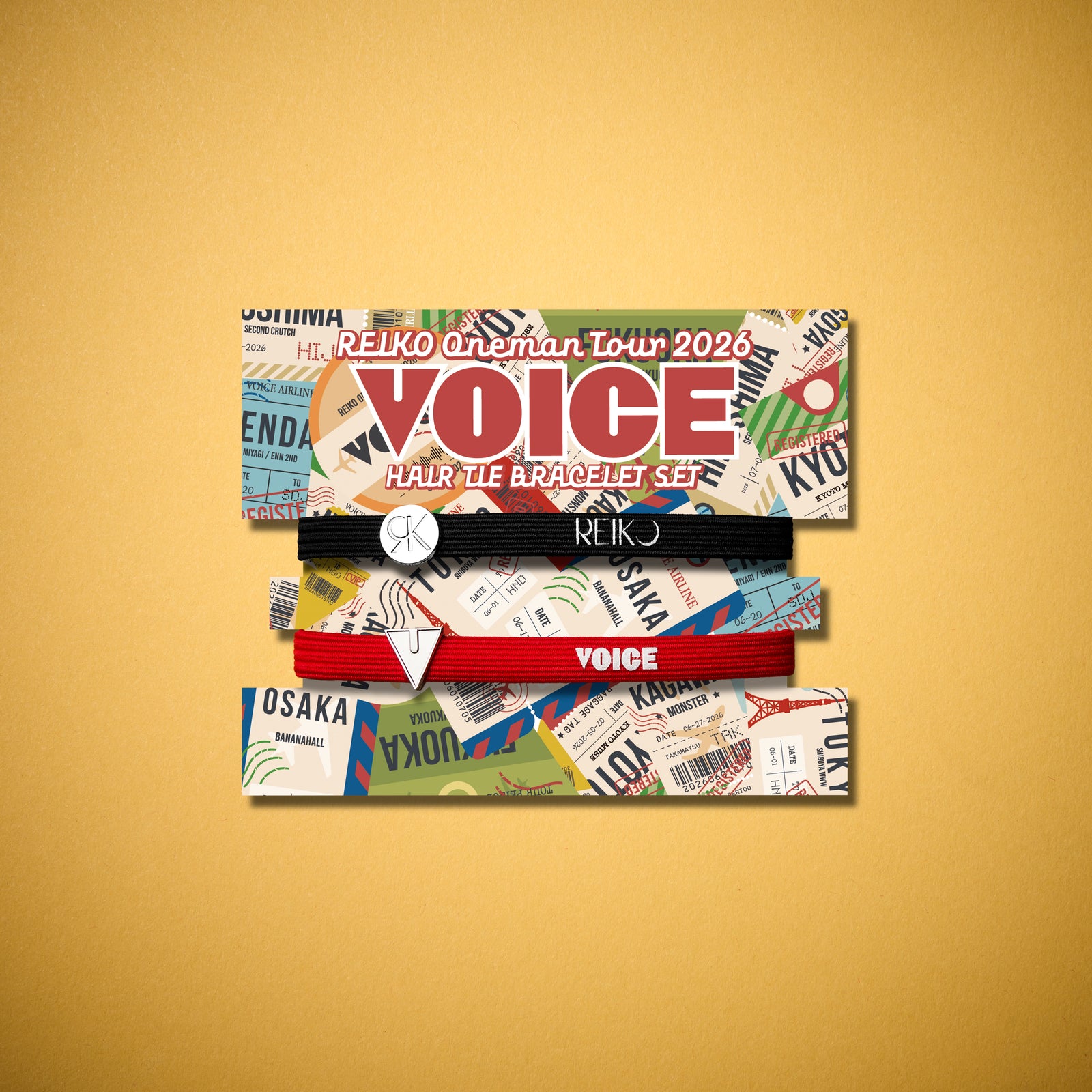 Hair Tie Bracelet Set “VOICE”【2026年5月19日(火)より順次発送予定