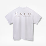 SALU - “In My Yours”圖案 T 卹 白色