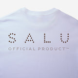 SALU - “In My Yours”圖案 T 卹 白色
