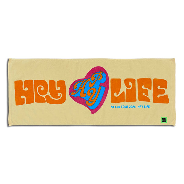 HPY LIFE Face Towel [Scheduled to ship in early August]