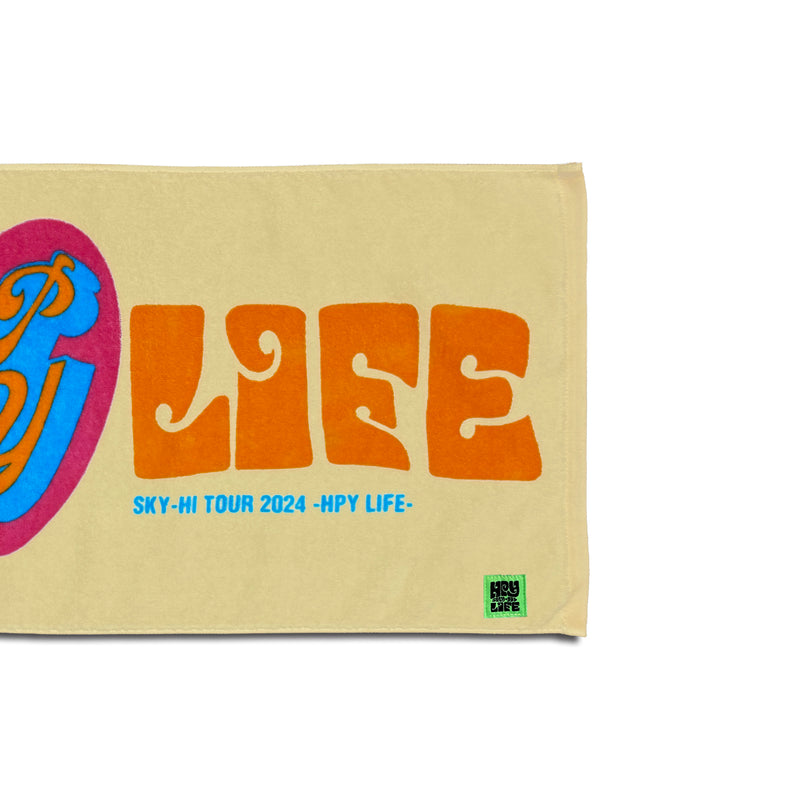 HPY LIFE Face Towel [Scheduled to ship in early August]