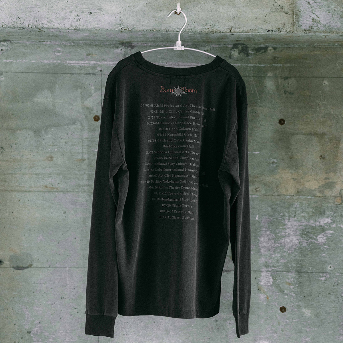 Born to Bloom ロングスリーブTシャツ【2026年11月下旬から順次発送