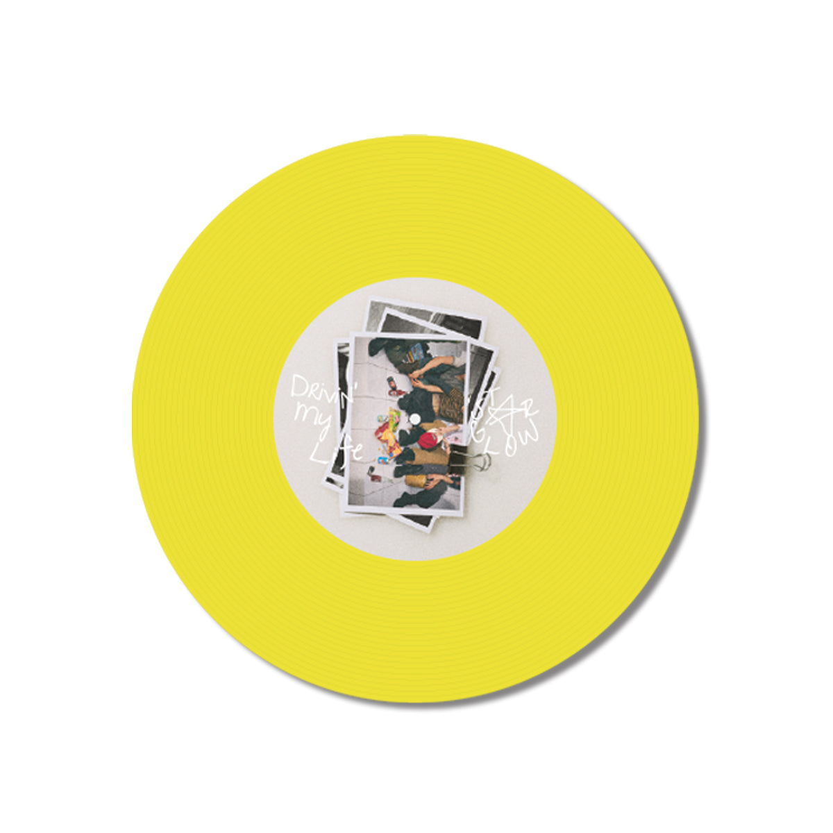 Guiano LIFE サイン入りCD Drivin' My Life] Record Coaster – BMSG