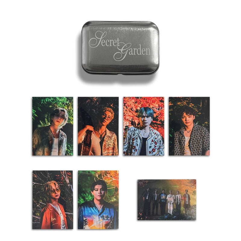 Secret Garden Tinned Sticker Set [Shipping will begin September 25th]