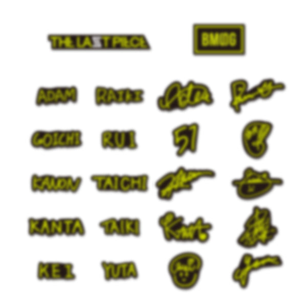 THE LAST PIECE ラスピ ステッカー アクスタ ライキ RAIKI THE LAST PIECE ラスピ RAIKI ライキ ステッカー BMSG｜Yahoo