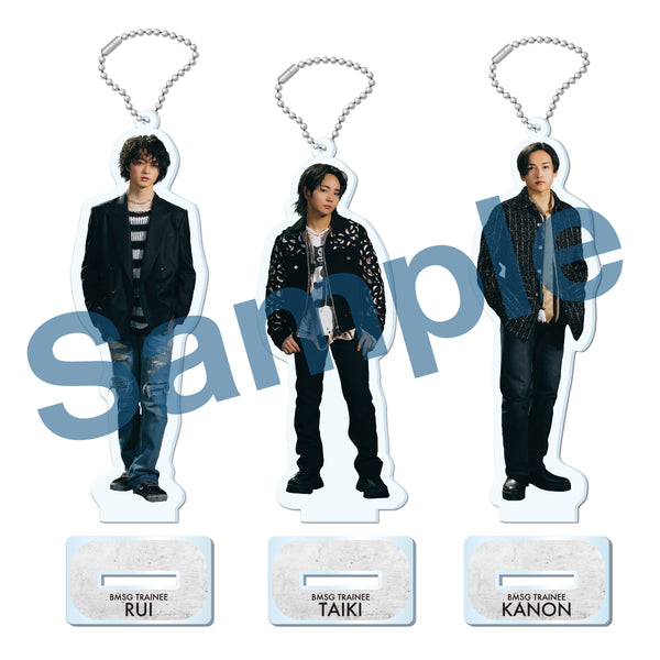 BMSG TRAINEE Acrylic Stand Keychain RUI TAIKI KANON [Scheduled to ship in late May]