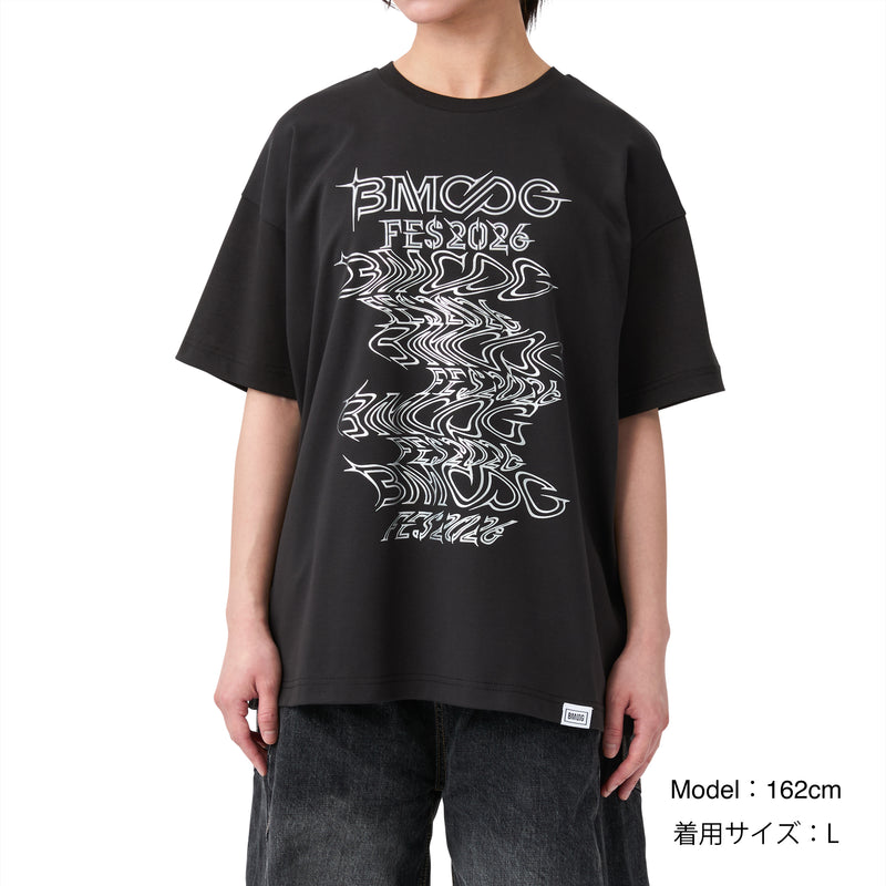 BMSG FES'26 ロゴTシャツ BK【2026年9月28日(月)より順次