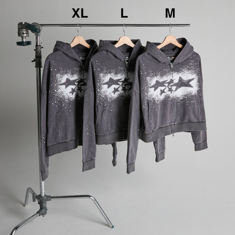 向星星许愿] 拉链连帽衫 – BMSG