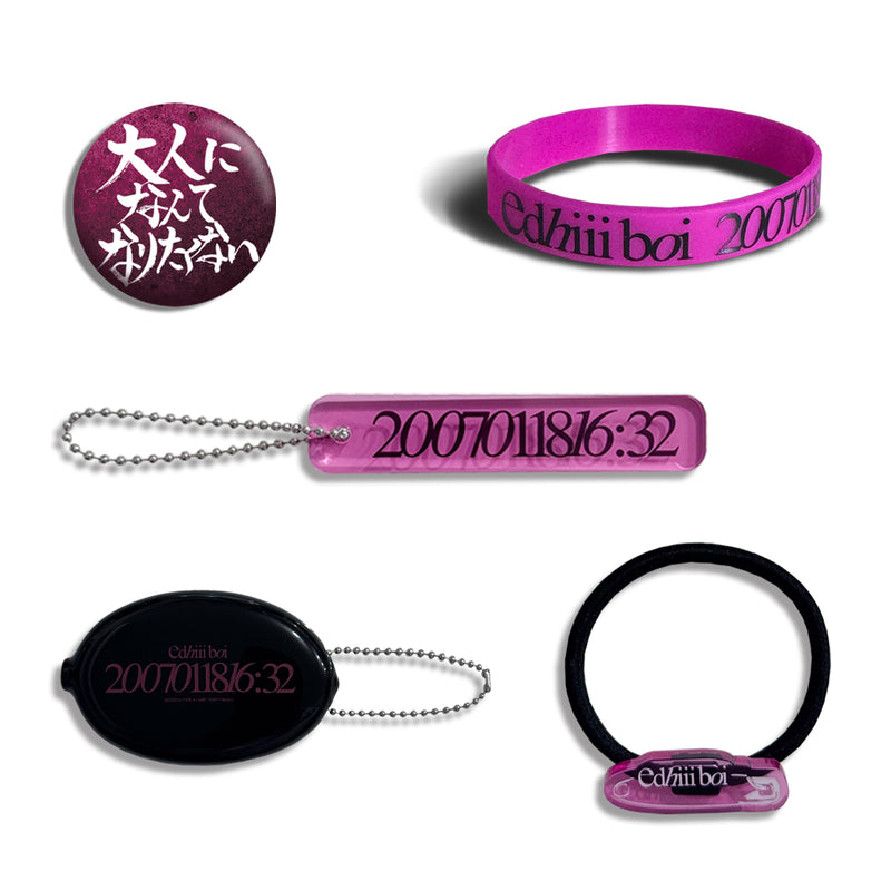 edhiii boi 1st TOUR I don't want to be an adult Secret accessories