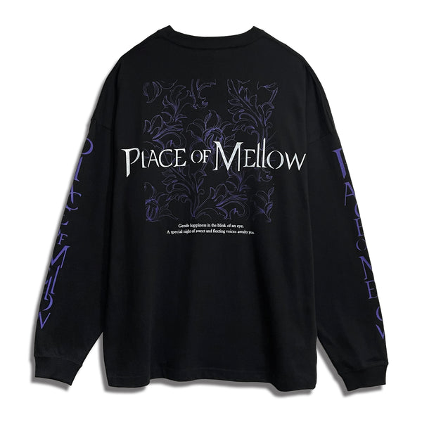 “Place of Mellow” Long-Sleeved T-Shirt